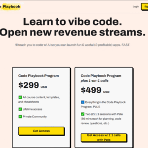Pete McPherson – Code Playbook Program 2025
