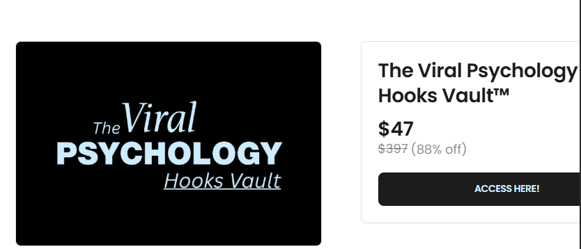 thebranding – Viral Psychology Hooks Vault (5,000+ Hooks)