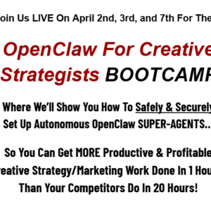 Luke Mills & Mario Castelli – The OpenClaw For Creative Strategist Bootcamp
